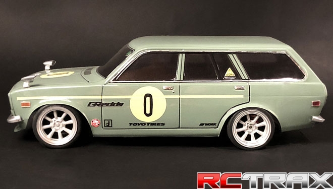 Datsun 510 wagon APlastics karoseria przeźroczysta