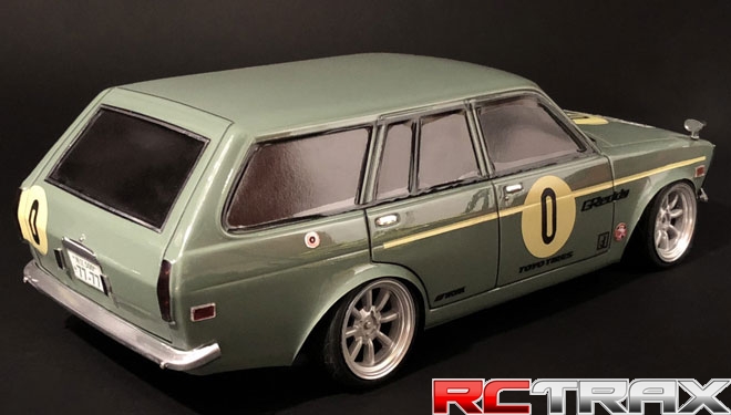 Datsun 510 wagon APlastics karoseria przeźroczysta