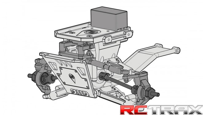 Element RC Enduro IFS Conversion Kit niezależne zawieszenie Enduro, AXIAL