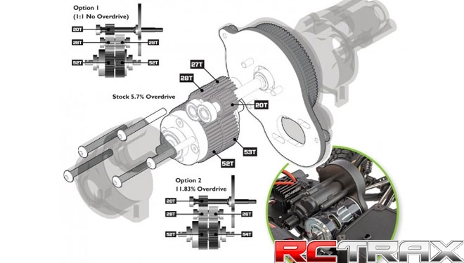 Element RC Enduro Trailrunner RTR biały / czerwony