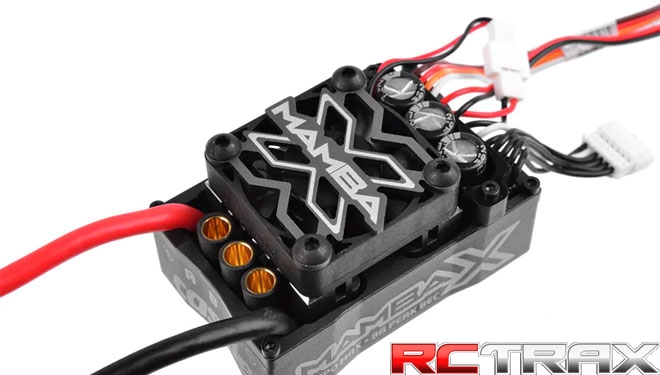 Combo MAMBA X Sensored ESC 2-6S 1406-2850KV