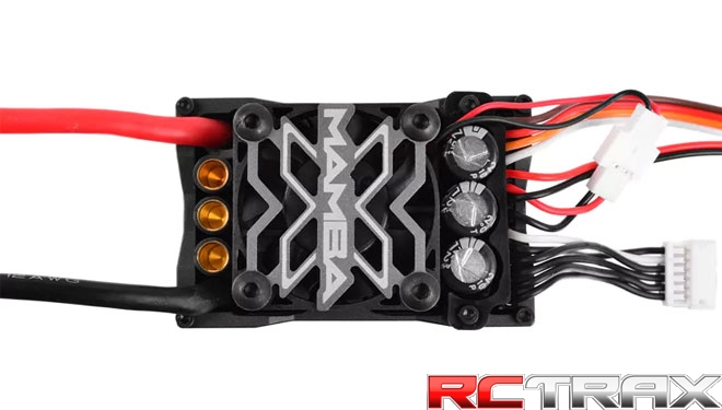 Combo MAMBA X Sensored ESC 2-6S 1406-2850KV
