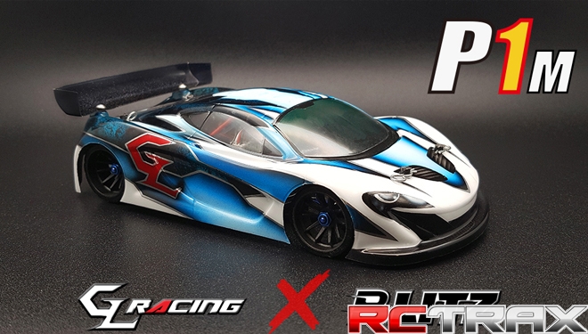 GL-Racing karoseria 1/28 P1M LEXAN BODY (102mm WB)
