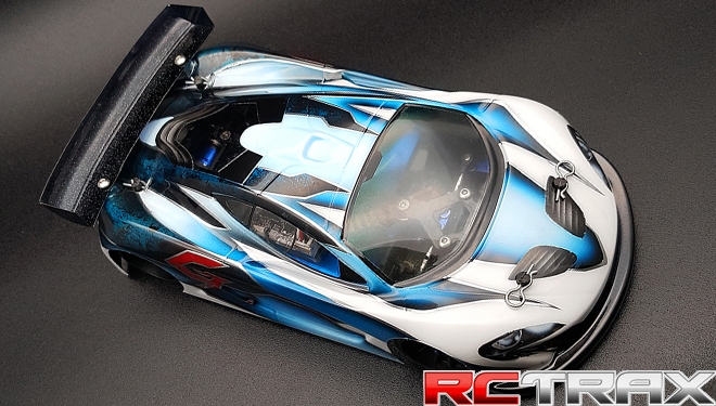 GL-Racing karoseria 1/28 P1M LEXAN BODY (102mm WB)
