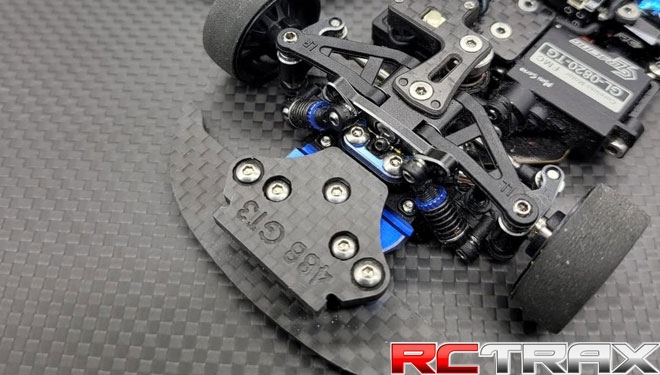 GL-Racing GL Carhon bumper set mocowanie dla karoserii Ferrari 488 GT3