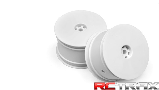 HB Racing 112772 1/10 BUGGY REAR WHEEL (WHITE/2PCS