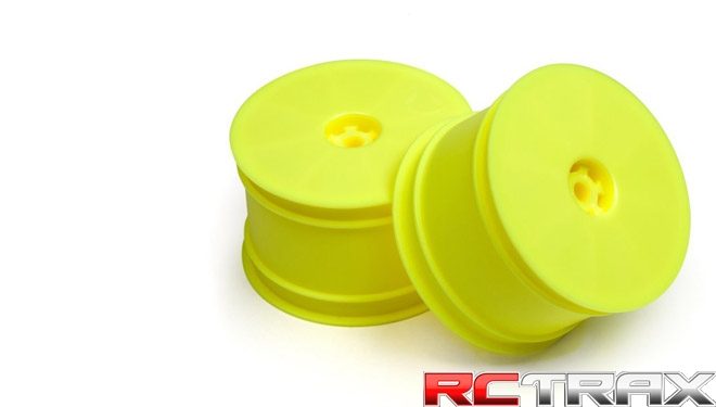 Felgi HB Racing 112827 REAR WHEEL (YELLOW/2PCS)