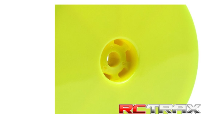 Felgi HB Racing 112827 REAR WHEEL (YELLOW/2PCS)