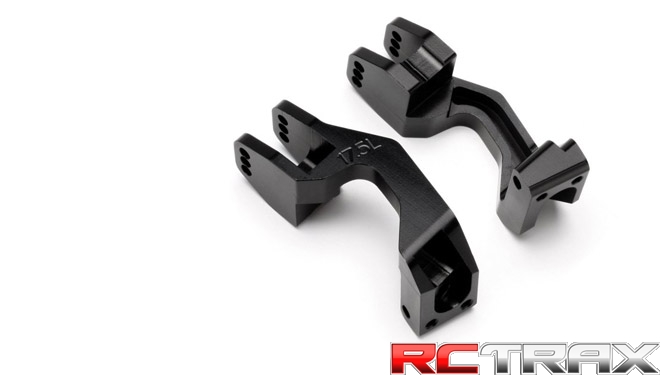 HB Racing 114621 CASTER BLOCK SET V2 (17.5 DEG)