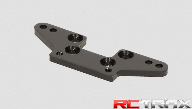 HB Racing 116290  REAR CAMBER PLATE (BLACK) 