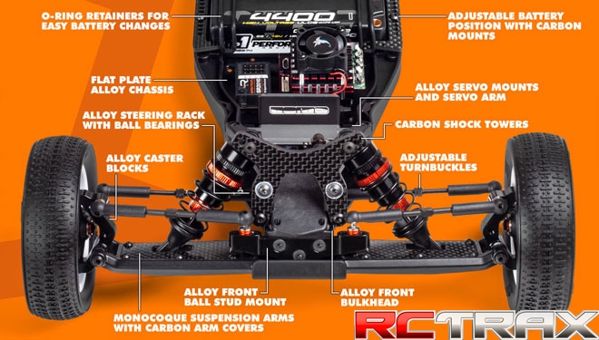 HB RACING D2 Evo 1/10 Competition Electric Buggy 2wd