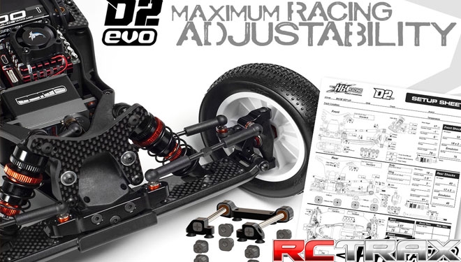 HB RACING D2 Evo 1/10 Competition Electric Buggy 2wd