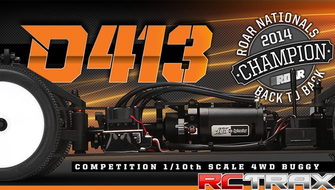 Buggy HB Racing D413 1:10 4WD KIT