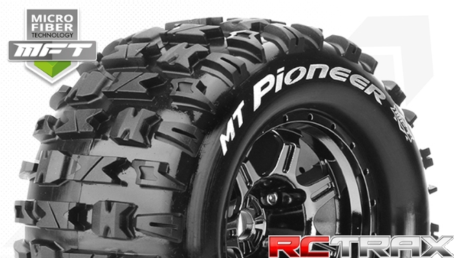 LOUISE 3.8 UPHILL RC MT-Uphill 1/8 Monster Truck Tyres Chrome 2pcs E-Revo VXL LOUISE 3.8 UPHILL RC MT-Uphill 1/8 Monster Truck Tyres Chrome 2pcs E-Revo VXL