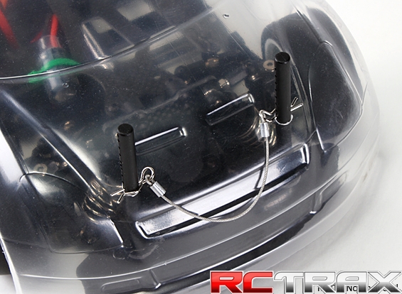 HK Car body clip 100mm black 1:10 1 szt
