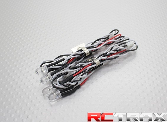 Metalowy bagażnik dachowy z halogenami LED skala 1/10