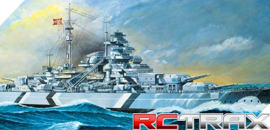 HOB Academy 14109 Niemiecki pancernik Bismarck 1:3