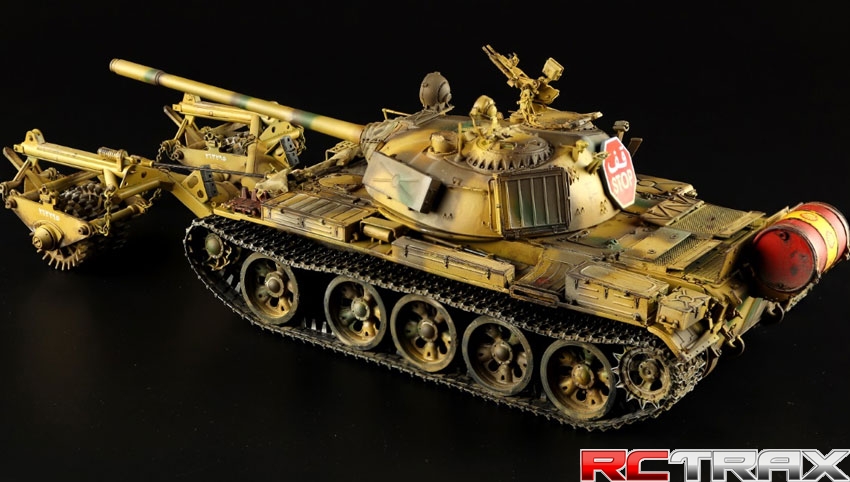 MiniArt 37092 T-55 Czechoslovak prod. w/KMT-5M Mine Roller