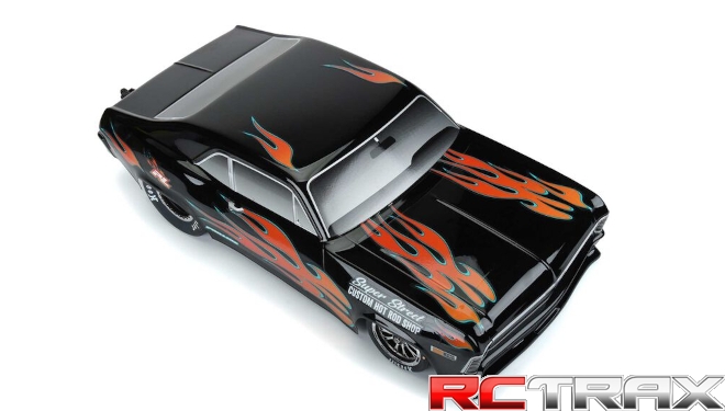 Hot Rod Shop (Red/Blue) Universal Graphics Kit: 1:10 and 1:8 Bodies