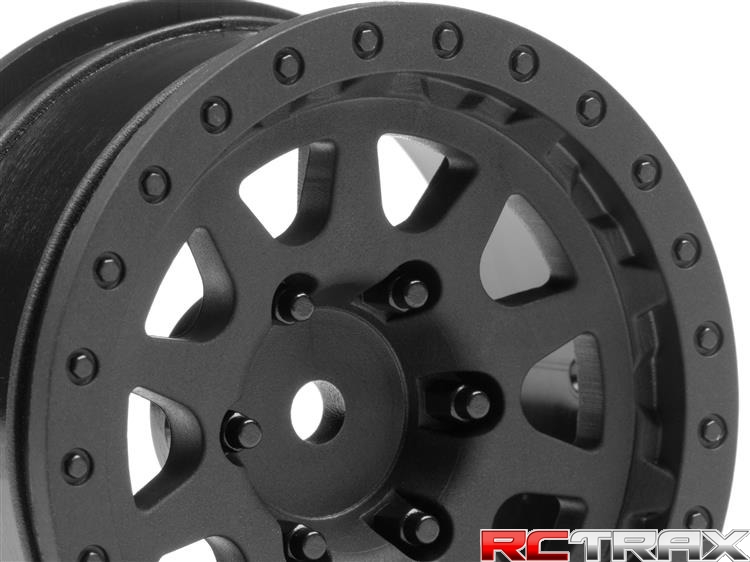 HPI 116840 CR-10 WHEEL 1.9 (BLACK/2PCS)