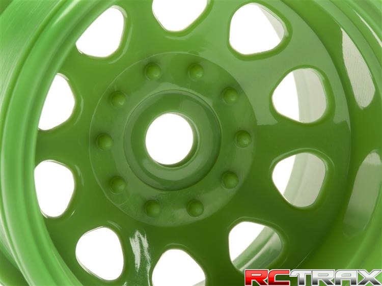 HPI 120039 CLASSIC KING WHEEL GREEN (2.2IN/2PCS)
