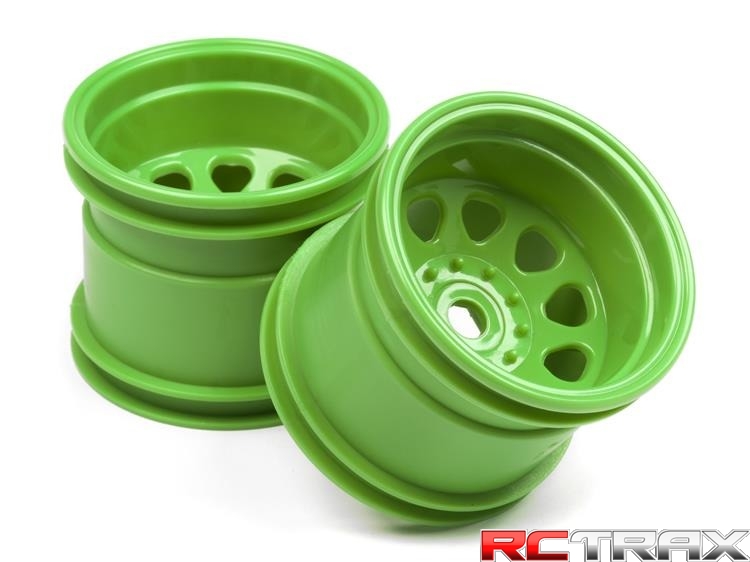 HPI 120039 CLASSIC KING WHEEL GREEN (2.2IN/2PCS)