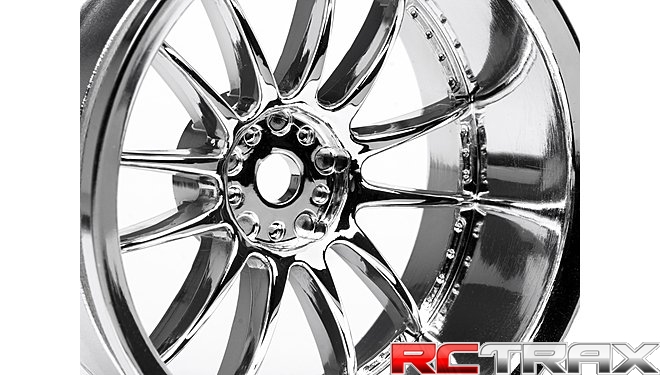 HPI 3282 felgi WORK XSA 02C WHEEL 26mm CHROME 9mm