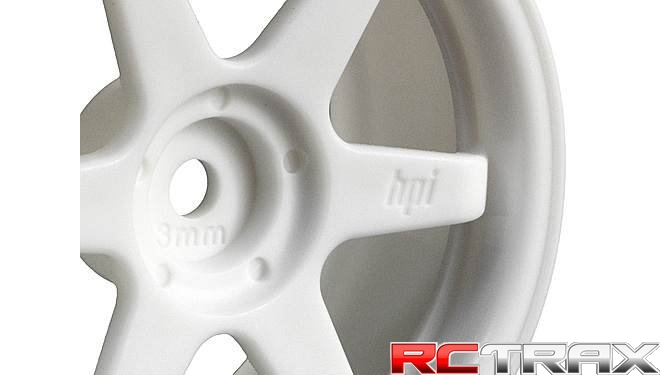 TE37 WHEEL 26MM WHITE(3MM OFFSET)