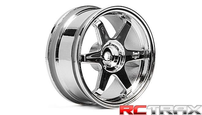 TE37 WHEEL 26MM CHROME (3MM OFFSET)