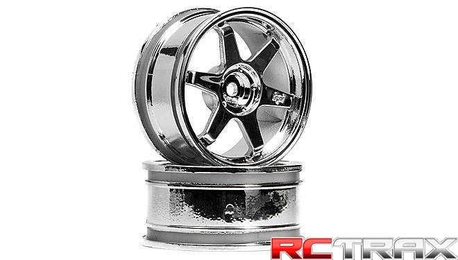 TE37 WHEEL 26MM CHROME (6MM OFFSET)