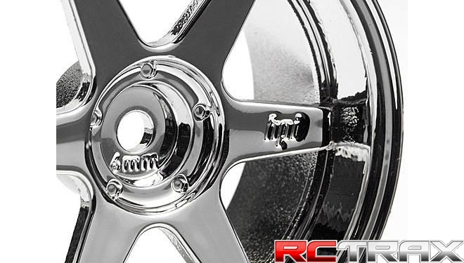 TE37 WHEEL 26MM CHROME (6MM OFFSET)