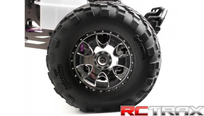 MOUNTED GT2 TYRE S COMPOUND ON WARLOCK WHEEL CHROM