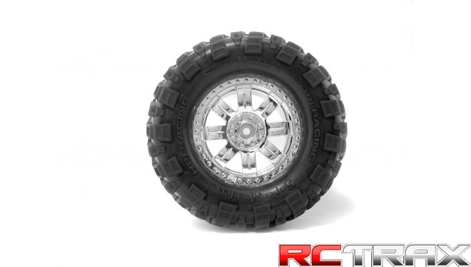 MOUNTED SUPER MUDDERS TIRE 165x88mm on RINGZ WHEEL