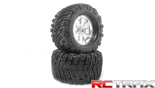 MOUNTED SUPER MUDDERS TIRE 165x88mm on RINGZ WHEEL