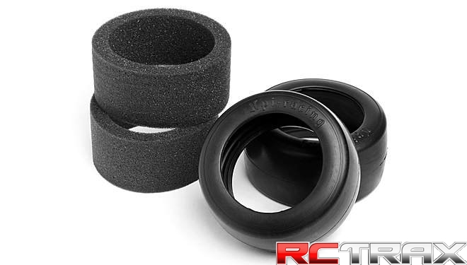 VINTAGE SLICK RACING TIRE 31mm D COMPOUND (2pcs)