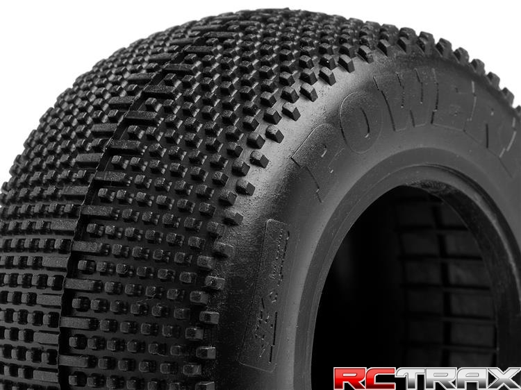 HPI 67687 Powerpin 2.2’’ MT Tire (White/2pcs)