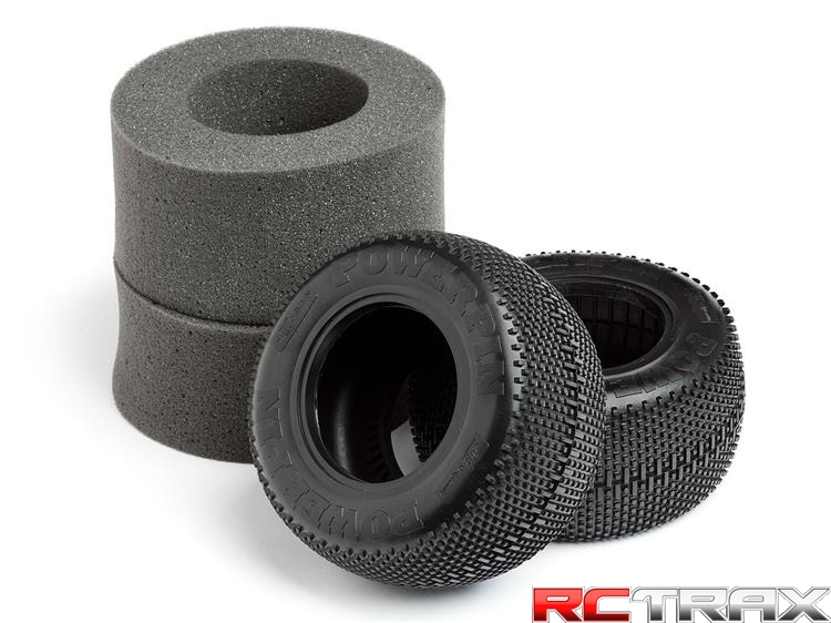 HPI 67687 Powerpin 2.2’’ MT Tire (White/2pcs)