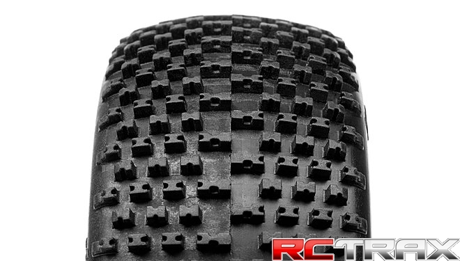 HB KHAOS TIRE (Red/ 1/8 Buggy)