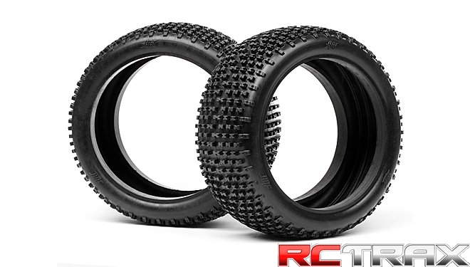 HB KHAOS TIRE (Red/ 1/8 Buggy)