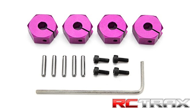 ALUMINUM HEX HUB CLAMP TYPE (6mm/4 pcs)