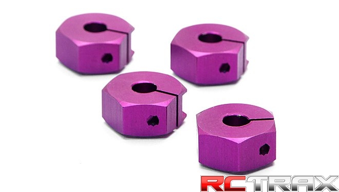 ALUMINUM HEX HUB CLAMP TYPE (6mm/4 pcs)