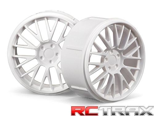 HPI 73410 WHEEL SET (WHITE/MICRO RS4) 3 kpl felg
