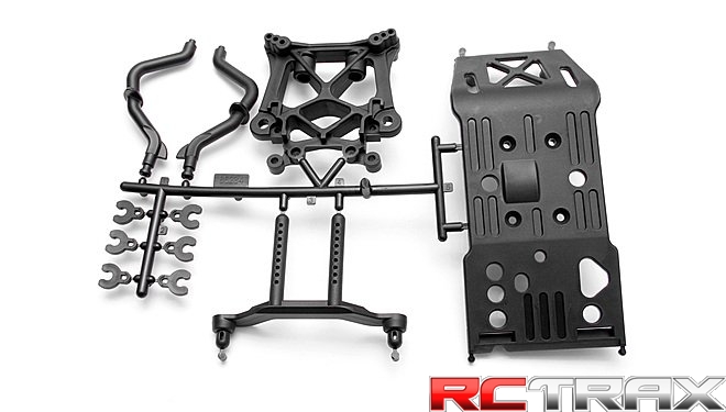 HPI 85234 SKID PLATE/BODY MOUNT/SHOCK TOWER SET