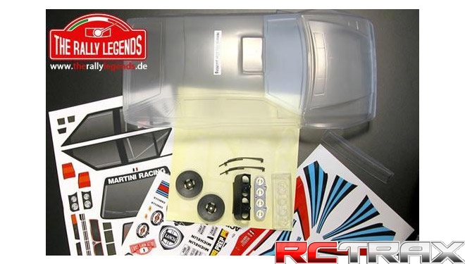 Karoseria 1/10 Rally Lancia Delta white Martin
