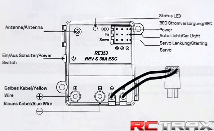 Hyper GO MA20039 ESC regulator szczotkowy