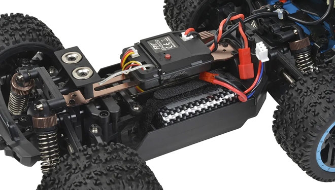 Ishima model RC 1/20 Big Foot "Peak Hunter" 4WD RTR - Blue