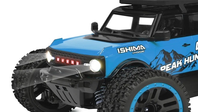Ishima model RC 1/20 Big Foot "Peak Hunter" 4WD RTR - Blue