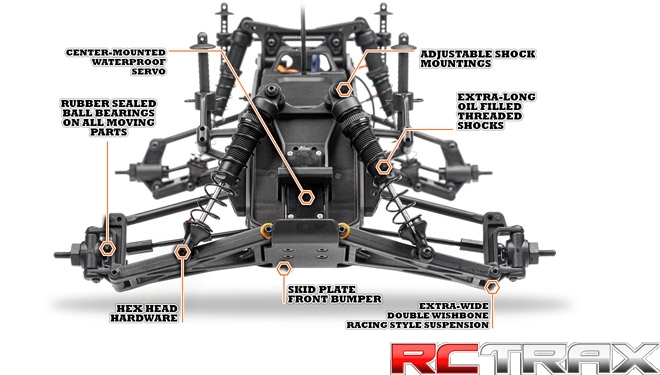 JUMPSHOT MT 1/10 2WD ELECTRIC MONSTER TRUCK