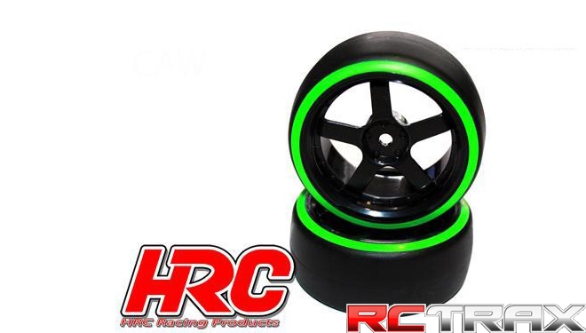 Koła 61061GR Tires 1/10 5-Spoke Wheels 3mm
