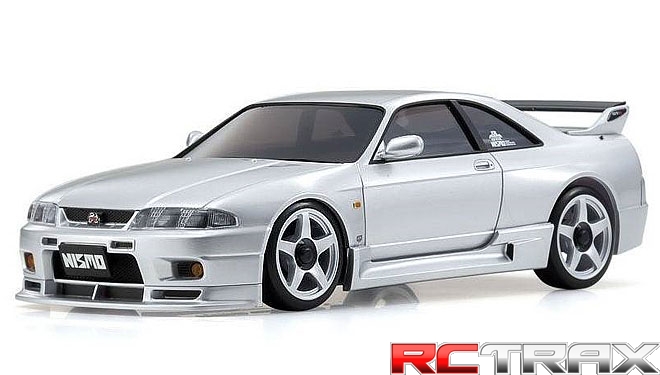 Kyosho karoseria Mini-Z NISSAN GT-R NISMO (R33) White Body Set w/Wheel AWD